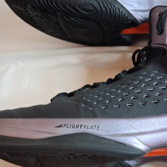 Jordon Melo 11 High-top Black and Turquoise Sneaker Size 11 - Picture 8 of 11